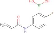 [2-Fluoro-5-(prop-2-enamido)phenyl]boronic acid