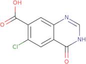 6-Chloro-4-oxo-1,4-dihydroquinazoline-7-carboxylic acid