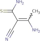 3-Amino-2-cyanobut-2-enethioamide