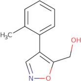 (4-o-Tolylisoxazol-5-yl)methanol