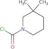 3,3-Dimethylpiperidine-1-carbonyl chloride