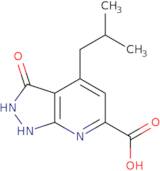 4-Isobutyl-3-oxo-2,3-dihydro-1H-pyrazolo[3,4-b]pyridine-6-carboxylic acid