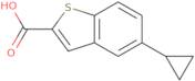 5-Cyclopropyl-benzo[b]thiophene-2-carboxylic acid