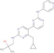 1-[[4'-(Cyclopropylmethyl)-2-(4-pyridinylamino)[4,5'-bipyrimidin]-2'-yl]amino]-2-methyl-2-propanol