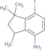 7-Fluoro-1,1,3-trimethyl-2,3-dihydro-1-inden-4-amine
