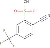 2-Methanesulfonyl-4-(trifluoromethyl)benzonitrile