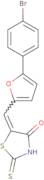 (5Z)-5-{[5-(4-Bromophenyl)-2-furyl]methylene}-2-thioxo-1,3-thiazolidin-4-one