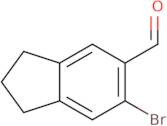 6-Bromo-2,3-dihydro-1H-indene-5-carbaldehyde
