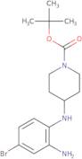 tert-Butyl 4-((2-amino-4-bromophenyl)amino)piperidine-1-carboxylate