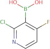 (2-Chloro-4-fluoropyridin-3-yl)boronic acid