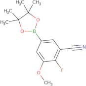 3-Cyano-4-fluoro-5-methoxyphenylboronic acid pinacol ester