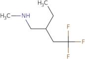 2-Ethyl-4,4,4-trifluoro-N-methylbutan-1-amine