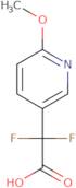 2,2-Difluoro-2-(6-methoxypyridin-3-yl)acetic acid