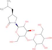 (4R)-1-(4-O-b-D-Galactopyranosyl-b-D-glucopyranosyl)-4-(2-methylpropyl)-2-pyrrolidinone