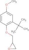 2-(2-tert-Butyl-4-methoxyphenoxymethyl)oxirane