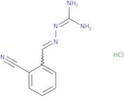 N-{[(2-Cyanophenyl)methylidene]amino}guanidine hydrochloride