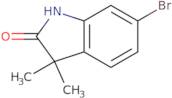 6-bromo-3,3-dimethylindolin-2-one