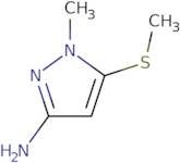 1-Methyl-5-(methylthio)-1H-pyrazol-3-amine