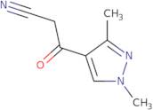 3-(1,3-Dimethyl-1H-pyrazol-4-yl)-3-oxo-propionitrile