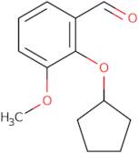 2-(Cyclopentyloxy)-3-methoxybenzaldehyde