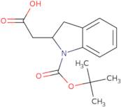 2-[(2R)-1-[(tert-Butoxy)carbonyl]-2,3-dihydro-1H-indol-2-yl]acetic acid