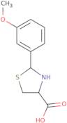 2-(3-Methoxyphenyl)-1,3-thiazolidine-4-carboxylic acid