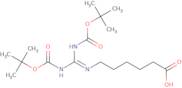 6-[({[(tert-Butoxy)carbonyl]amino}({[(tert-butoxy)carbonyl]imino})methyl)amino]hexanoic acid