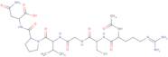 N2-[1-[N-[N-[N-(N2-acetyl-L-arginyl)-L-cysteinyl]glycyl]-L-valyl]-L-prolyl]-L-α-asparagine