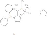 (R)-1-[(Sp)-2-(Dicyclohexylphosphino)ferrocenyl]ethyldi-tert-butylphosphine