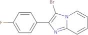 Imidazo[1,2-a]pyridine, 3-bromo-2-(4-fluorophenyl)