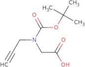 2-{[(tert-butoxy)carbonyl](prop-2-yn-1-yl)amino}acetic acid