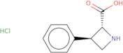 rac-(2R,3R)-3-Phenylazetidine-2-carboxylic acid hydrochloride