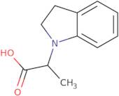 2-(2,3-Dihydro-1H-indol-1-yl)propanoic acid