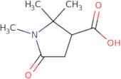 1,2,2-Trimethyl-5-oxo-3-pyrrolidinecarboxylic acid