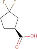 (1S)-3,3-Difluorocyclopentane-1-carboxylic acid ee