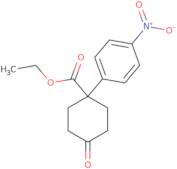 Ethyl 1-(4-nitrophenyl)-4-oxocyclohexanecarboxylate