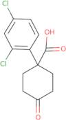 1-(2,4-Dichlorophenyl)-4-oxocyclohexanecarboxylic acid