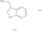 3-(aminomethyl)indoline 2hcl