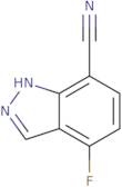4-Fluoro-1H-indazole-7-carbonitrile