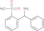 α-(2-methylsulfonylphenyl)benzylamine