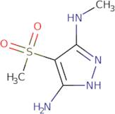 4-Methanesulfonyl-3-N-methyl-1H-pyrazole-3,5-diamine