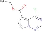 Ethyl 4-Chloropyrrolo[2,1-F][1,2,4]triazine-5-carboxylate