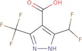 5-(Difluoromethyl)-3-(trifluoromethyl)-1H-pyrazole-4-carboxylic acid