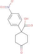 1-(4-Nitrophenyl)-4-oxocyclohexanecarboxylic acid