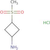 cis-3-methylsulfonylcyclobutylamine hcl