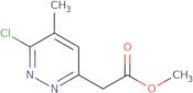 Methyl (6-chloro-5-methyl-pyridazin-3-yl)acetate