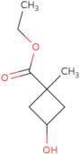 Ethyl rel-(1S,3R)-3-hydroxy-1-methylcyclobutane-1-carboxylate