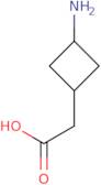 rac-2-[(1S,3S)-3-Aminocyclobutyl]acetic acid hydrochloride