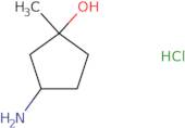 3-Hydroxy-3-methylcyclopentanamine hydrochloride
