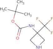 3-(Boc-amino)-3-(trifluoromethyl)azetidine